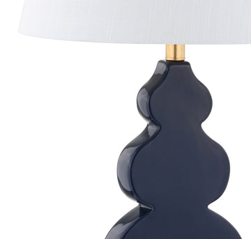 Carter 29" Ceramic/Resin LED Table Lamp - JONATHAN Y